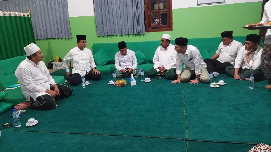 AMIN Berkunjung ke Ponpes Wali Songo Situbondo, Minta Doa Serta Dukungan