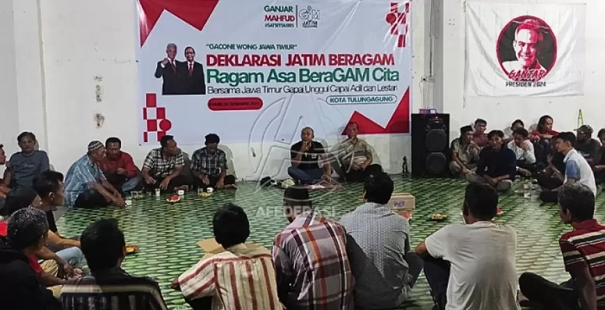 Relawan Jatim Beragam di Tulungagung Deklarasi Dukung Ganjar – Mahfud