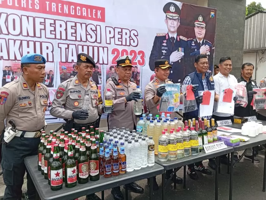 Selama Tahun 2023, Ini Capaian Kinerja dan Keberhasilan Polres Trenggalek