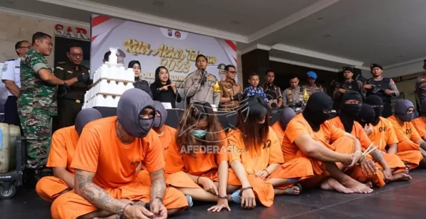 Sepanjang Tahun 2023, Kapolres : Jumlah Kasus Bentrok Oknum Perguruan Silat Tulungagung Menurun