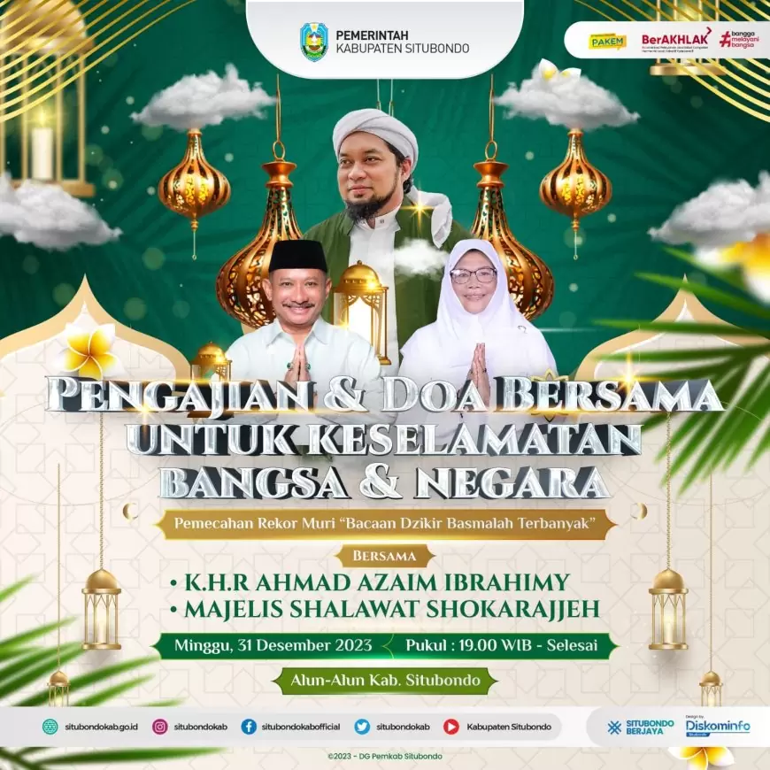 Situbondo Kembali Akan Gelar Pengajian Akbar di Malam Pergantian Tahun