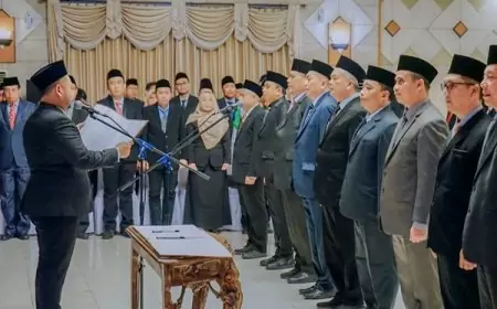 10 Pejabat Eselon II Gresik Digeser Emban Tugas Baru