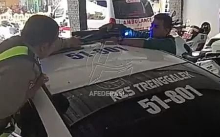 Lampu Rotator Kendaraan Patroli Polres Trenggalek Ditutup Kaca Film, Ini Tujuannya