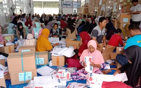 Pelipatan Surat Suara di Situbondo Sudah Dimulai