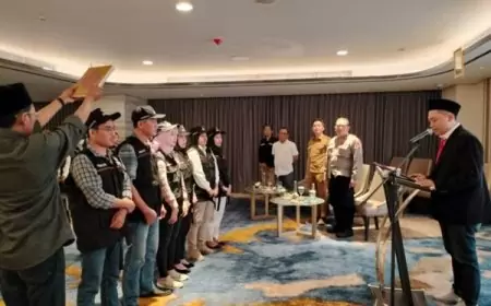 Pelantikan 286 PTPS di Surabaya: Misi Mengawasi Pemilu dengan Jujur