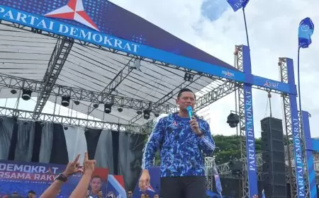 AHY Ajak Caleg Demokrat Banyuwangi Tidak Banyak Obral Janji