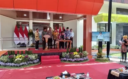 Resmikan Gedung Bapenda, Bupati Hendy Targetkan PAD 1.5 Triliun