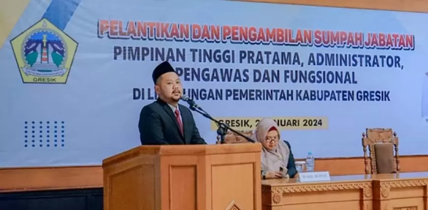 Evaluasi Kinerja 2023, Bupati Gresik Targetkan PAD 2024 Surplus