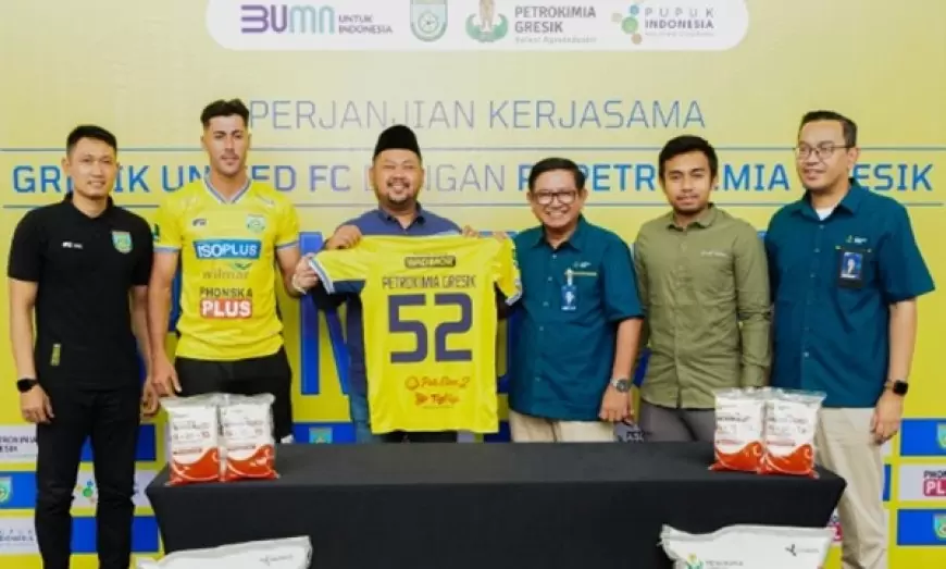 Songsong Putaran 12 Besar Liga 2, Gresik United Disponsori Petrokimia Gresik
