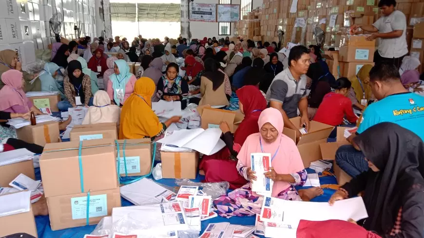 Pelipatan Surat Suara di Situbondo Sudah Dimulai