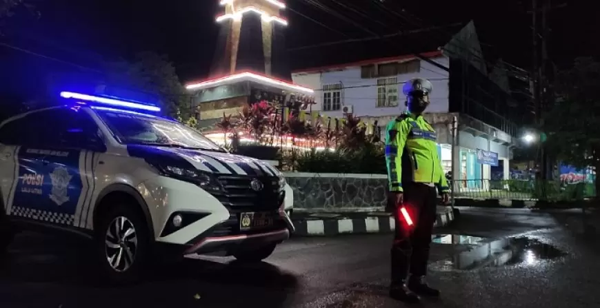 Ciptakan Kamtibmas, Polres Trenggalek Gelar Patroli Biru Presisi