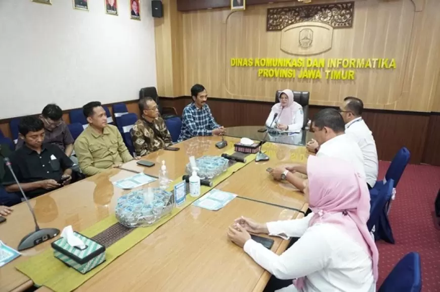 Kominfo Jatim Apresiasai JMSI Jatim Bikin Program Penguatan Media