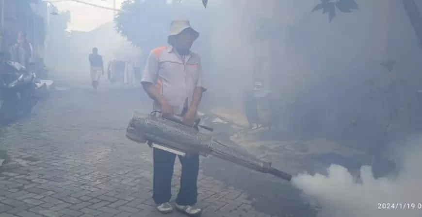 Warga Positif DBD, Fogging Sasar 2 Desa di Kabupaten Madiun