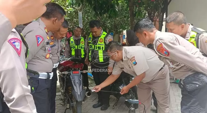 Perangkat Canggih Sound Level Meter, Bidik Pelanggar Knalpot Brong di Trenggalek