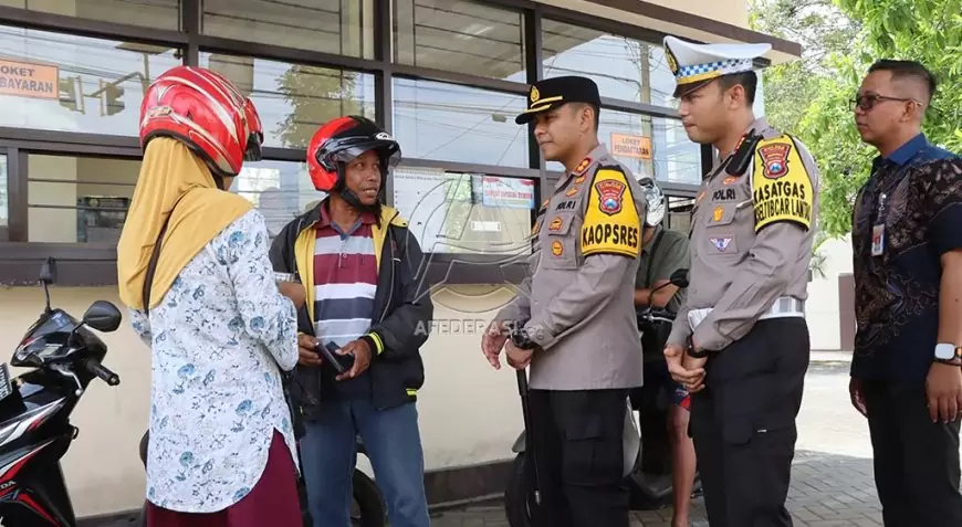 AKBP Teuku Arsya Khadafi : Pelayanan KB. Samsat Tulungagung, Cepat dan Mudah Tanpa Calo