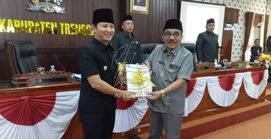 DPRD Trenggalek Gelar Rapat Paripurna, Bahas Rancangan Awal RPJPD