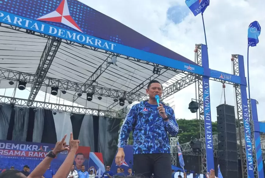 AHY Ajak Caleg Demokrat Banyuwangi Tidak Banyak Obral Janji