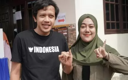 Wakil Bupati Trenggalek dan Istri Berpartisipasi dalam Pemilu Serentak 2024