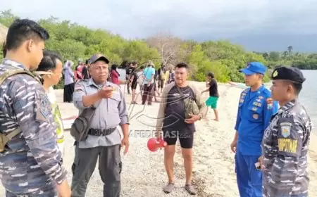 Korban Tenggelam di Pantai Sijile, Jenazah Pelajar Ariel Ditemukan oleh Keluarga