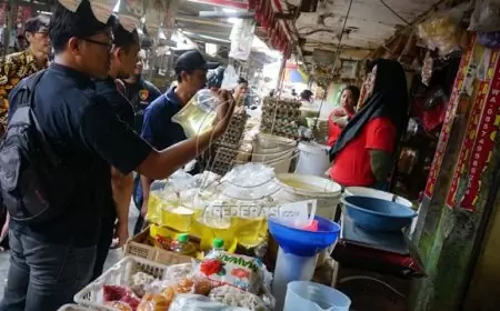 Harga Beras di Pasar Ngemplak Tulungagung Masih Melebihi HET
