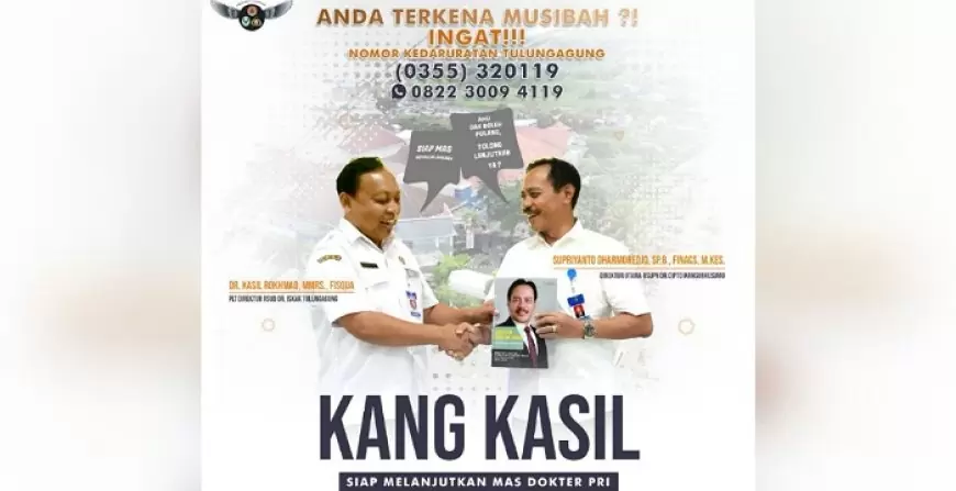 Akui Lanjutkan Misi Mas Dokter Pri, Kang Kasil Siap Maju Pilkada 2024?