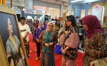Ikuti Inacraft 2024, Mbak Cicha Dorong Pengembangan Craft Kabupaten Kediri