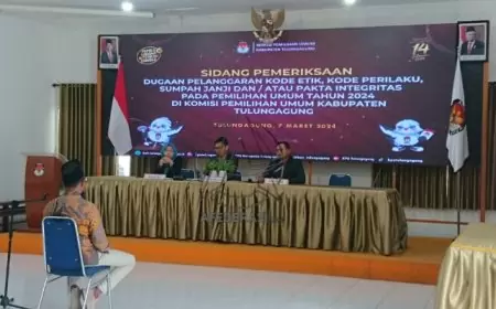 Pindahkan Suara Partai ke Calon Legislatif, KPU Tulungagung Pecat PPK Boyolangu