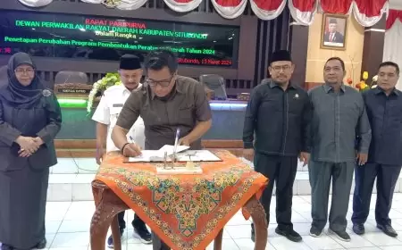 DPRD  Situbondo Gelar Paripurna Penyampaian RPJPD Dan Perubahan Propemperda 2024