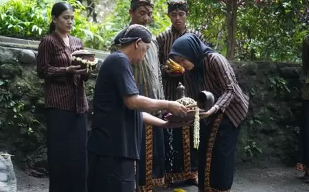 Awali Hari Jadi ke-1220, Pemkab Kediri Ambil Air dari 7 Sumber Yang Syarat Filosofi