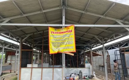  Pemkab Kediri Targetkan Pedagang Tempati TPPS Maksimal 17 Maret