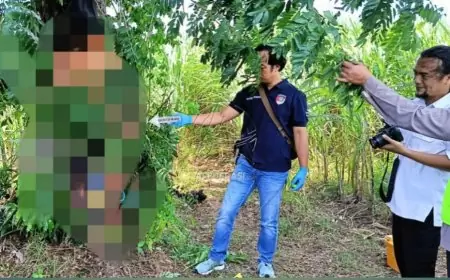 Pria ODGJ asal Blitar Ditemukan Meninggal di Pohon PTPN X Sumberlumbu Kediri