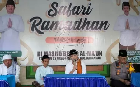 Hadiri Safari Ramadhan, Bupati Arifin:Trenggalek Berhasil Turunkan Kemiskinan Ekstrem 0 Persen