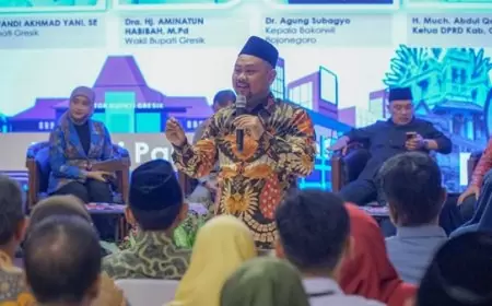 Musrenbang RKPD Tahun 2025, Bupati Gresik Dorong Pemerataan Pembangunan Perkotaan Hingga Pedesaan