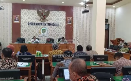 Pansus DPRD Trenggalek Bersama TAPD, Bahas LKPJ Bupati Akhir Tahun 2023