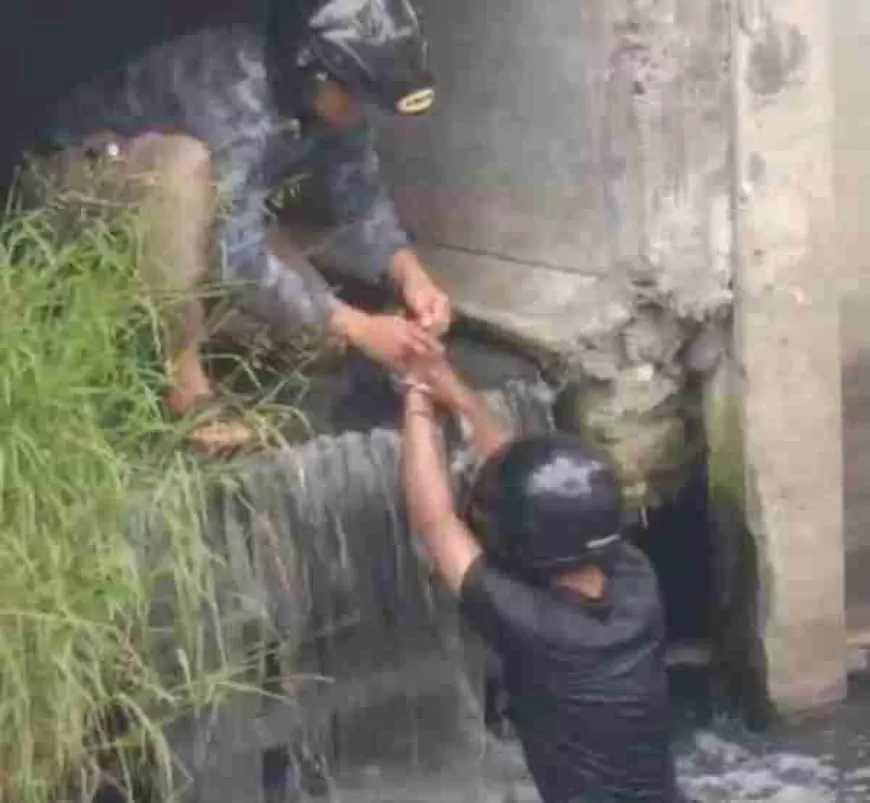 Drama Pengejaran Curanmor: Satu Pelaku Berakhir di Balai RW, Satunya Lagi Terjun ke Sungai