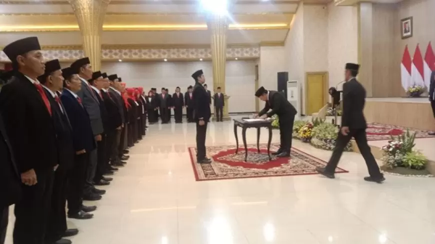 Lantik Puluhan Pejabat, Bupati Jember: Membawa Semangat Baru