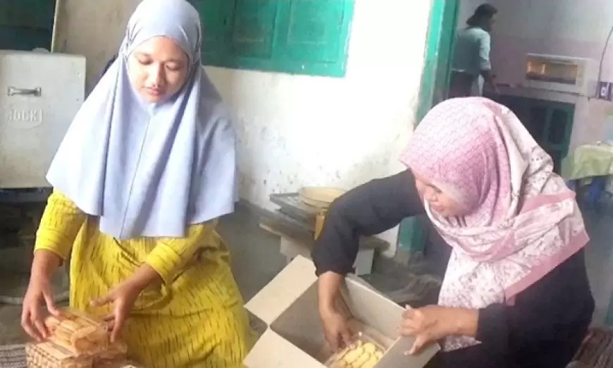 Perajin Kue di Jombang Kebanjiran Order di Bulan Ramadan