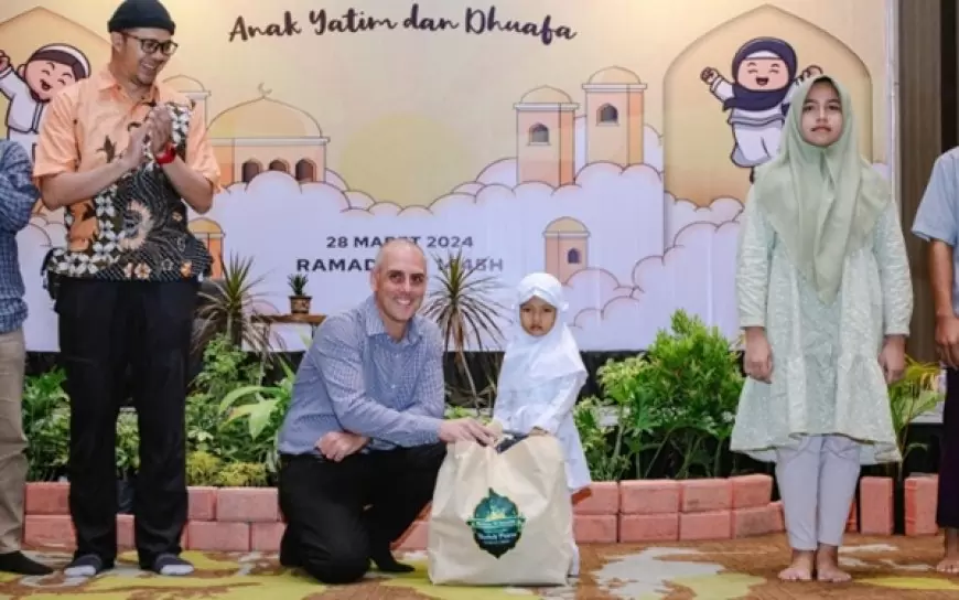 Berbagi Kebahagiaan, Freeport Buka Puasa Bersama dengan Anak Yatim dan Dhuafa