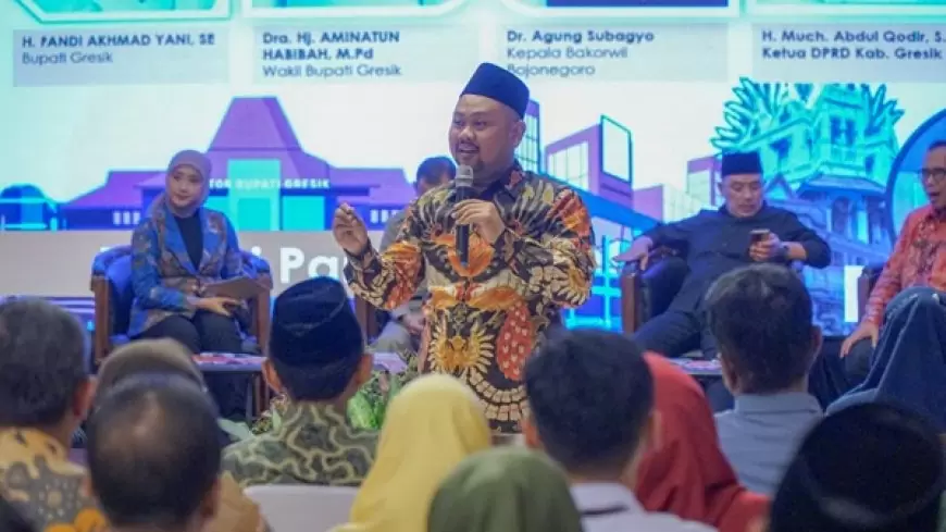 Musrenbang RKPD Tahun 2025, Bupati Gresik Dorong Pemerataan Pembangunan Perkotaan Hingga Pedesaan
