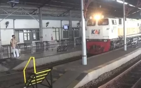 Penumpang di Stasiun Kereta Api Jombang Melonjak, Perhari Capai 1000 Penumpang Lebih
