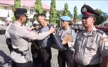 Tiga Anggota Polres Situbondo Diberhentikan Tidak Dengan Hormat Terkait Kasus Narkoba