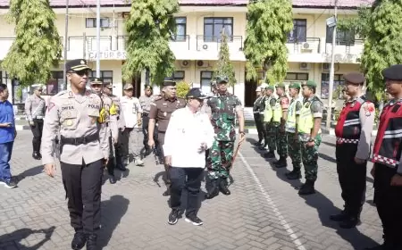 Polres Situbondo Terjunkan 600 Personel untuk Operasi Ketupat Semeru 2024