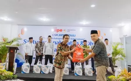 JIIPE Peduli, Jelang Lebaran Salurkan 2000 Paket Sembako bagi Anak Yatim dan Duafa
