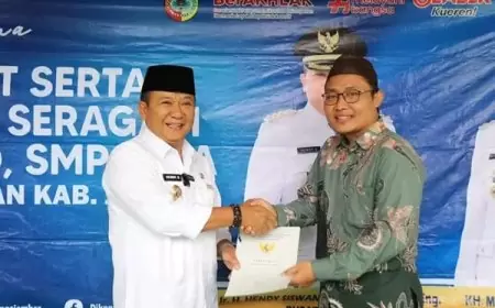 Pengurusan Sertifikat Wakaf,  Bupati Hendy: Ayo Segera Daftarkan dan Gratis