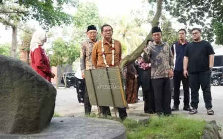 Mas Dhito dan Pramono Anung Kunjungi Situs Ndalem Pojok Kediri