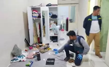 Kasus Perampokan di Gresik, Korban Dirumah Seorang Diri, Rekan Satu Kontrakan Mudik Lebaran