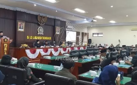 Rapat Paripurna DPRD Trenggalek, Penyampaian Rekomendasi atas LKPJ Bupati Tahun 2023