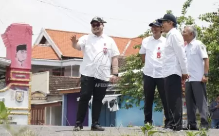 Mas Dhito Ajak Masyarakat Sukseskan Pembangunan Infrastruktur di Kabupaten Kediri