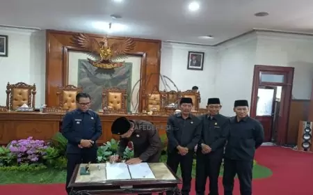 DPRD Tulungagung Setujui Penetapan Ranperda dan Rekomendasi LKPJ Bupati TA 2023