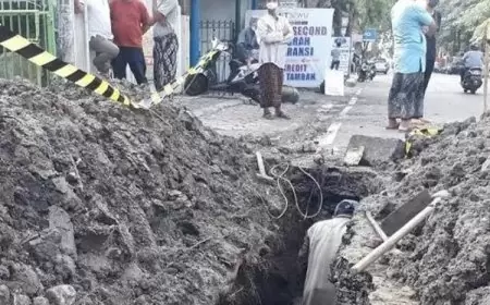 38 Persen Air Produksi Perumda Giri Tirta Gresik Alami Kebocoran, Akibatkan Pelayanan  ke Konsumen Kurang Maksimal